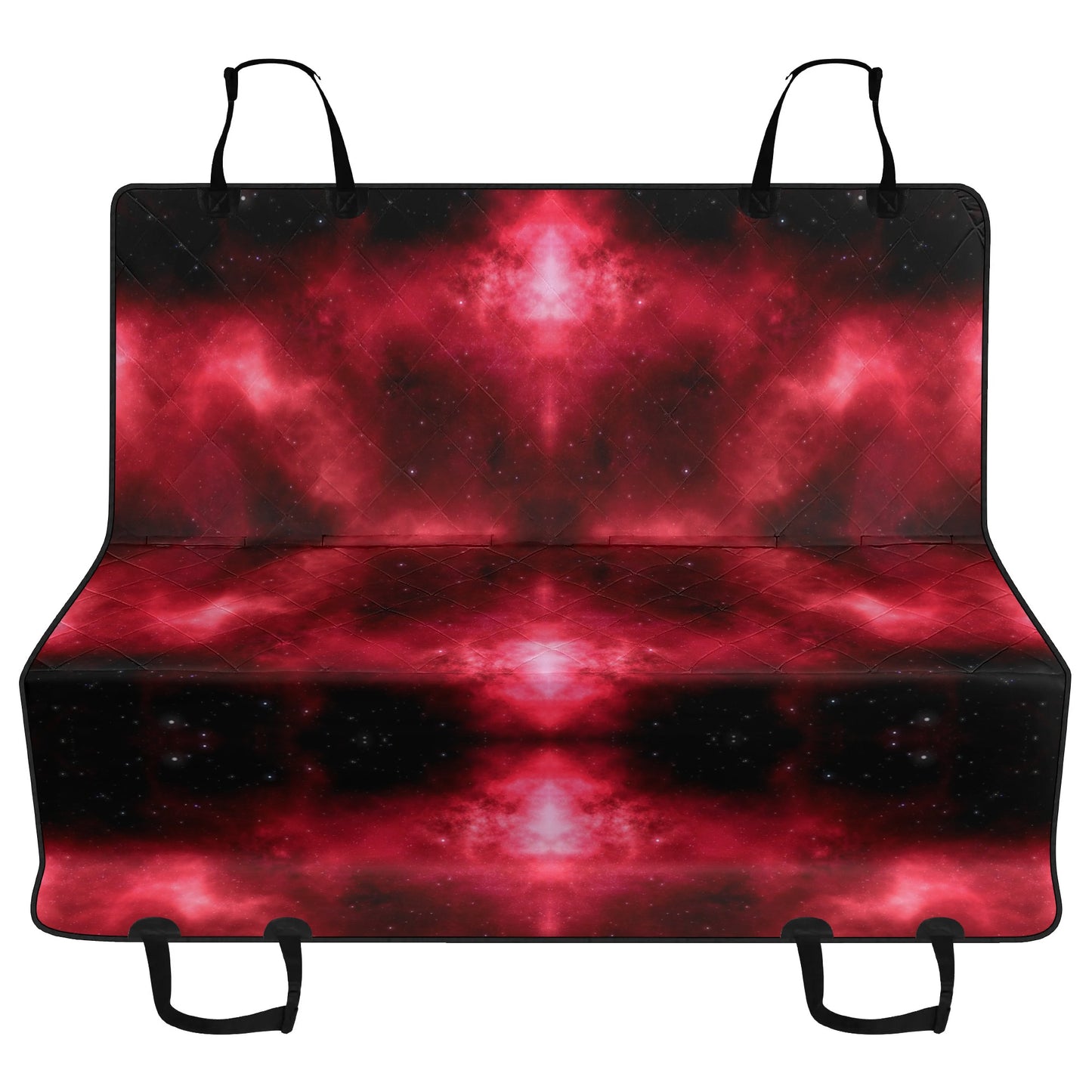 Red Mars Galaxy Car Pet Seat Cover - Waterproof Back Seat Cover Pet Hammock Dog Seat Protector