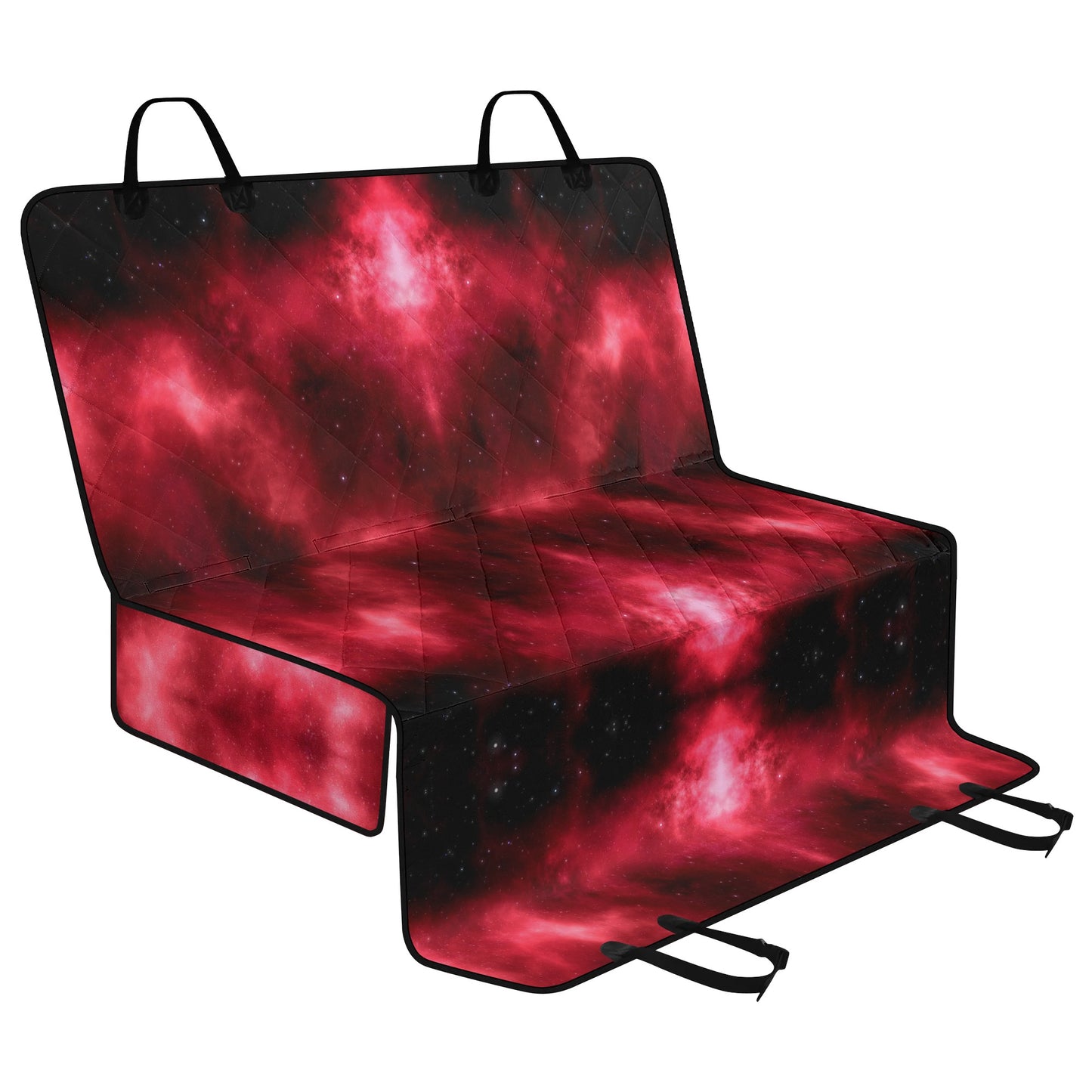 Red Mars Galaxy Car Pet Seat Cover - Waterproof Back Seat Cover Pet Hammock Dog Seat Protector