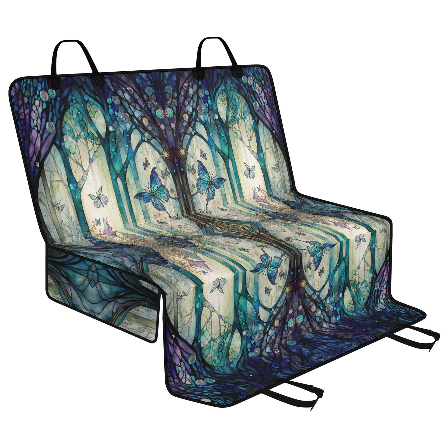 Enchanted Lake Car Pet Seat Cover - Waterproof Back Seat Cover Pet Hammock Dog Seat Protector