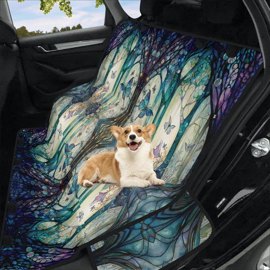 Enchanted Lake Car Pet Seat Cover - Waterproof Back Seat Cover Pet Hammock Dog Seat Protector