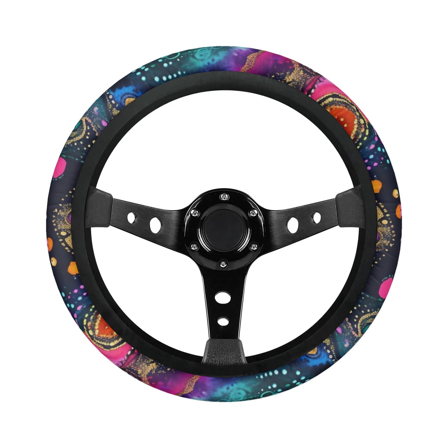 Electric Splash Car Steering Wheel Cover