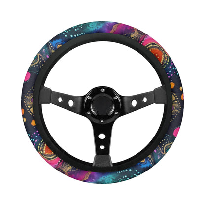 Electric Splash Car Steering Wheel Cover