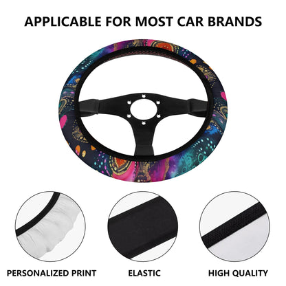 Electric Splash Car Steering Wheel Cover