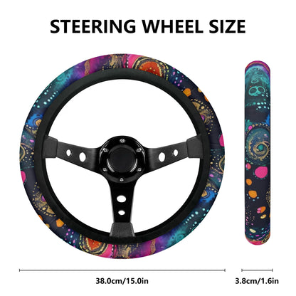 Electric Splash Car Steering Wheel Cover