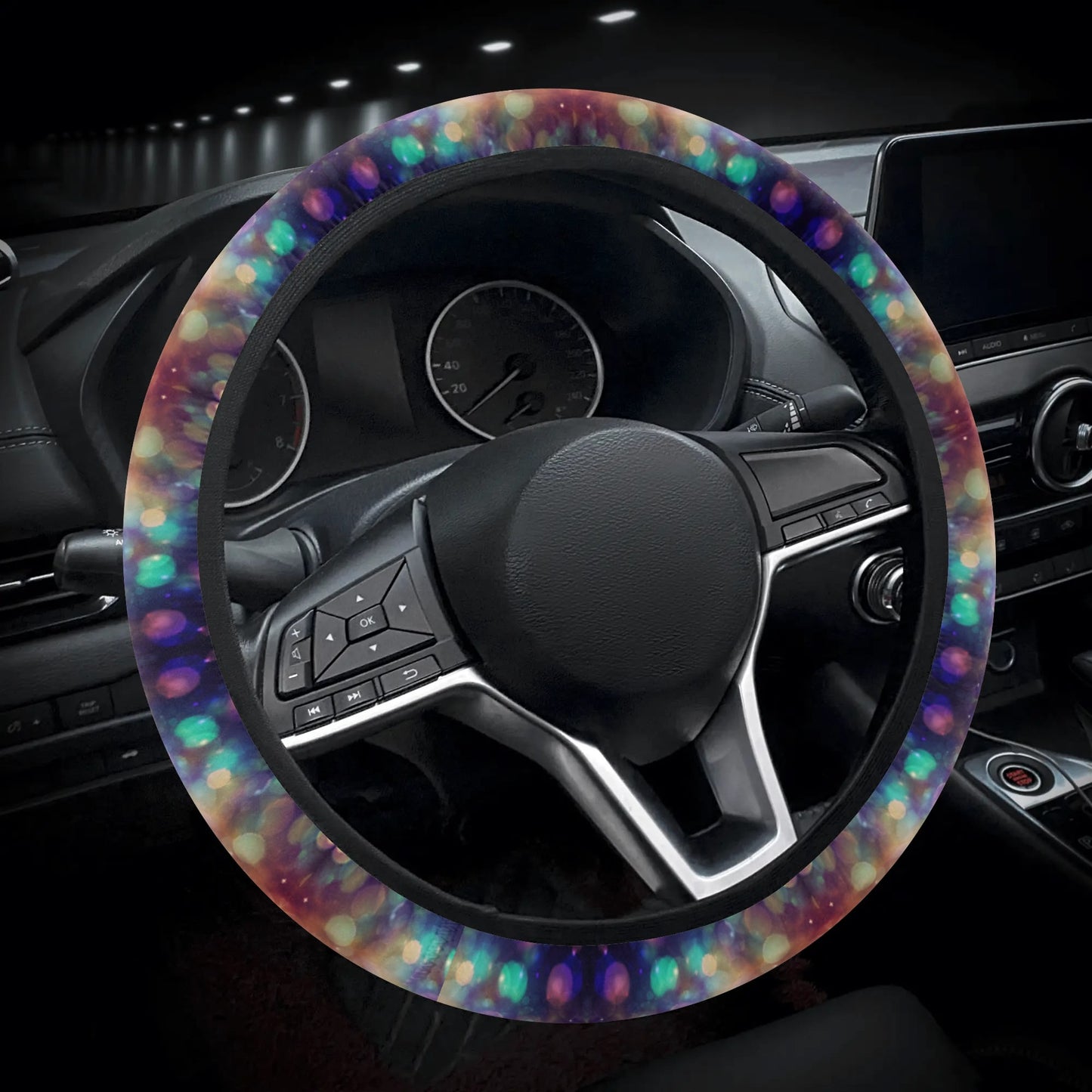 Sparkle Shimmer Car Steering Wheel Cover