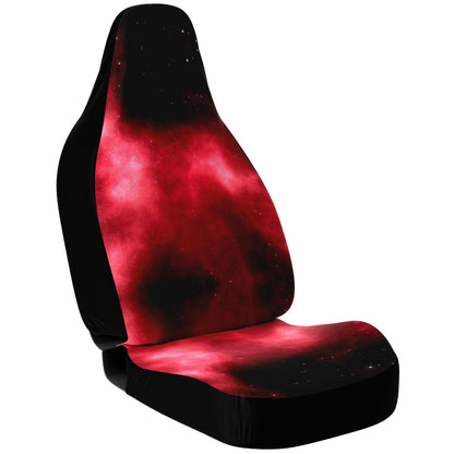 Red Mars Galaxy Car Seat Covers - Front Seat Cover or Full Set Front and Back Seat Cover Universal Fit