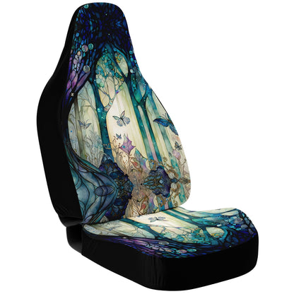 Enchanted Lake Car Seat Cover - Front Seat Cover or Full Set Front and Back Seat Cover Universal Fit