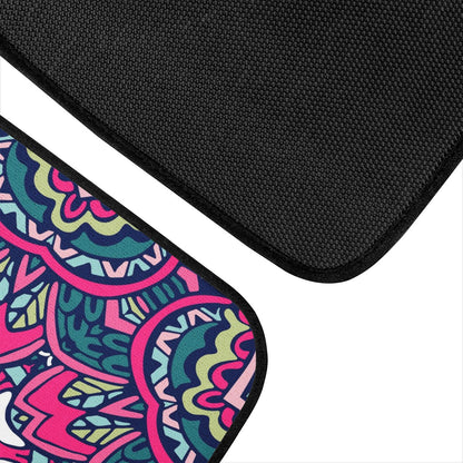 Funky Pink Mandala Car Mats - Set of 2 or 4 Car Floor Mats Car Accessories