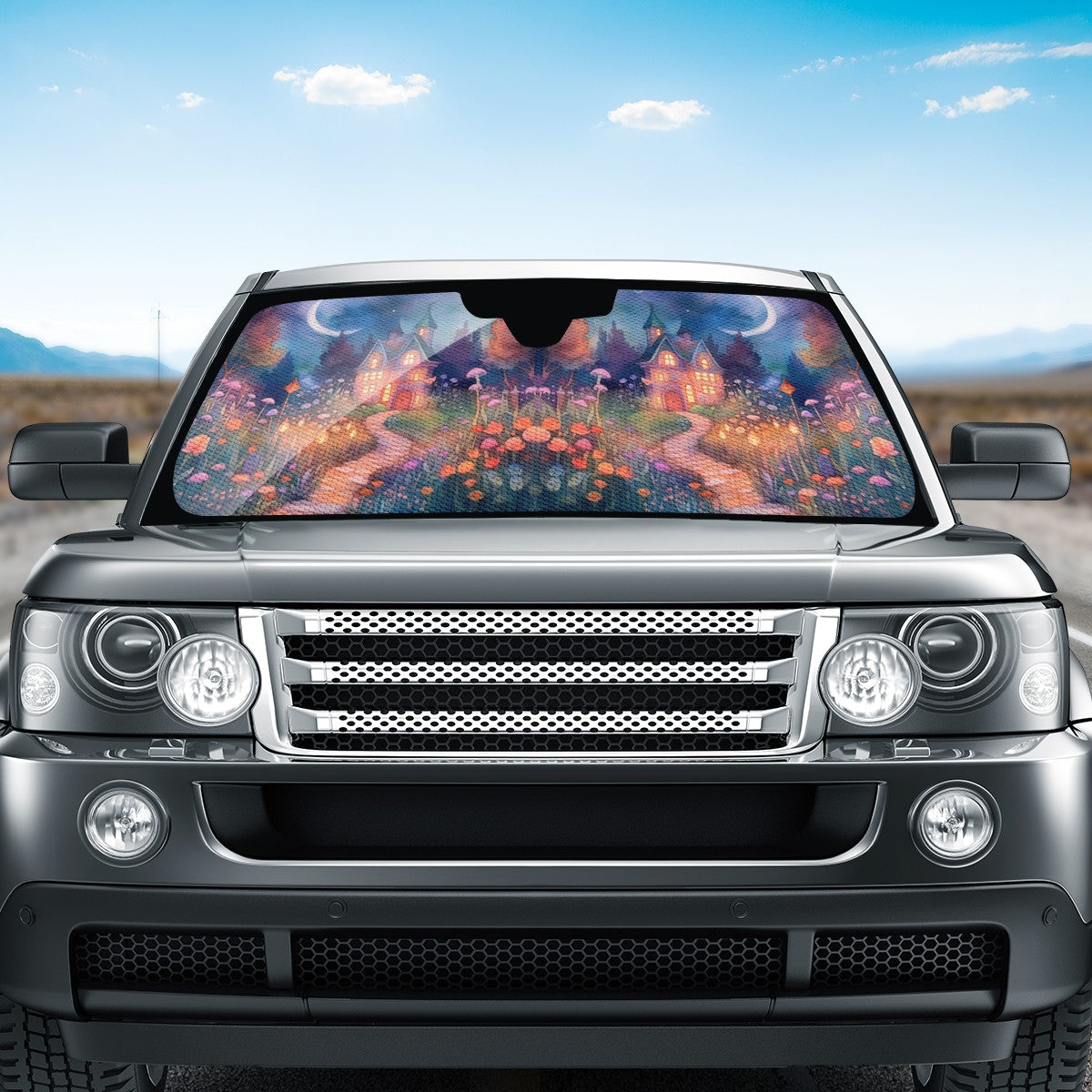 Magical Garden Auto Sun Shade  - Car Shade for Vehicle Windscreen Shield Sun Covers