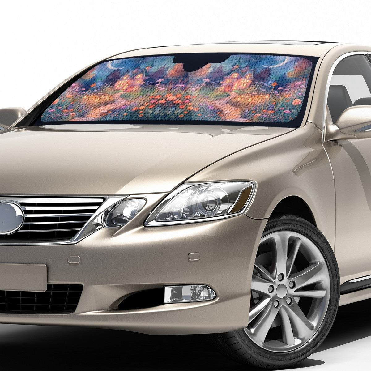 Magical Garden Auto Sun Shade  - Car Shade for Vehicle Windscreen Shield Sun Covers