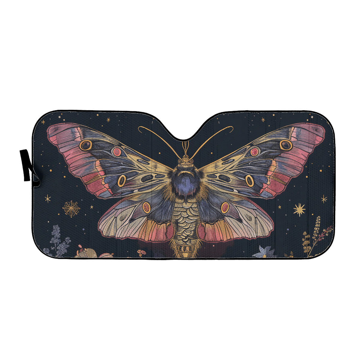 Luna Moth Pink Auto Sun Shade - Car Shades for Vehicle Windscreen Shield Sun Covers