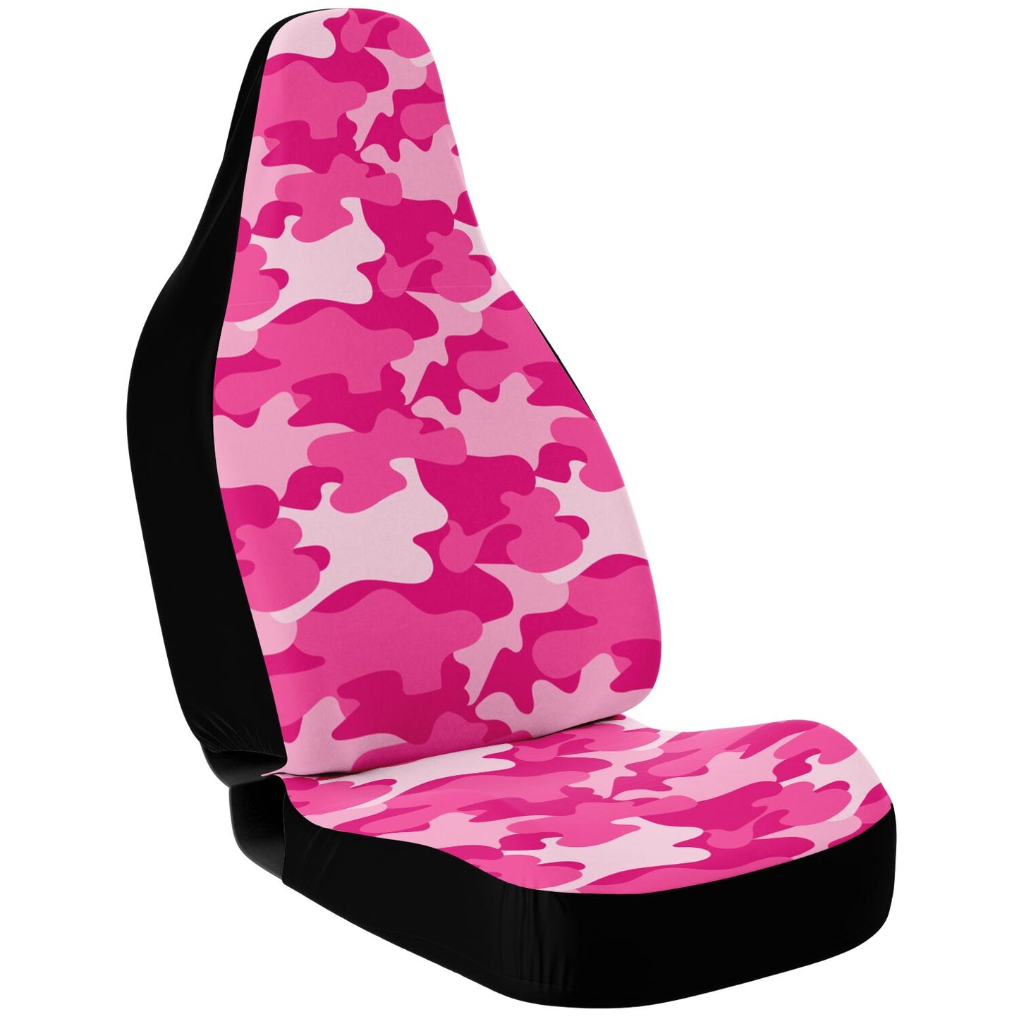 Pink Camo Car Seat Covers - Front Seat Cover or Full Set Front and Back Seat Cover Universal Fit