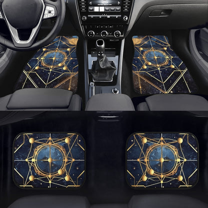 Cosmic Background 7 Car Mats - Set of 2 or 4 Car Floor Mats Car Accessories