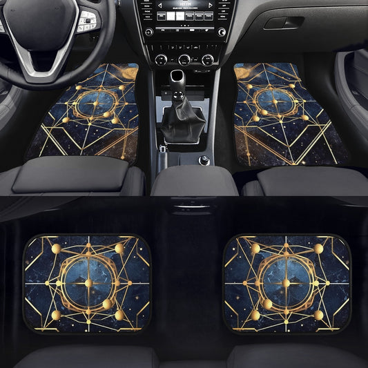 Cosmic Background 7 Car Mats - Set of 2 or 4 Car Floor Mats Car Accessories