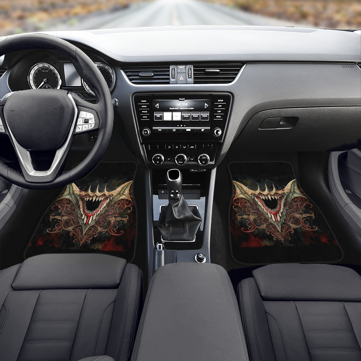 Vampire Fangs Car Mats - Set of 2 or 4 Car Floor Mats Car Accessories