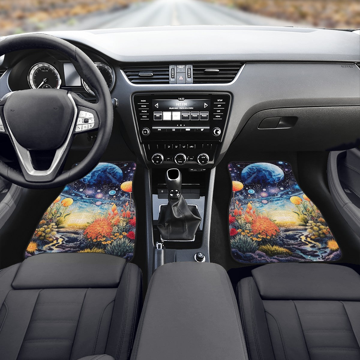 Moon Scape Car Floor Mats - Set of 2 or 4 Car Mats Car Accessories