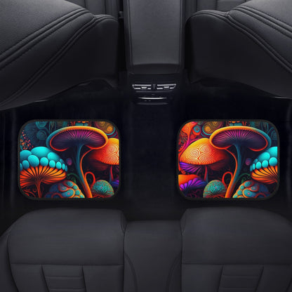 Psychedelic Mushrooms Car Mats - Set of 2 or 4 Car Floor Mats Car Accessories