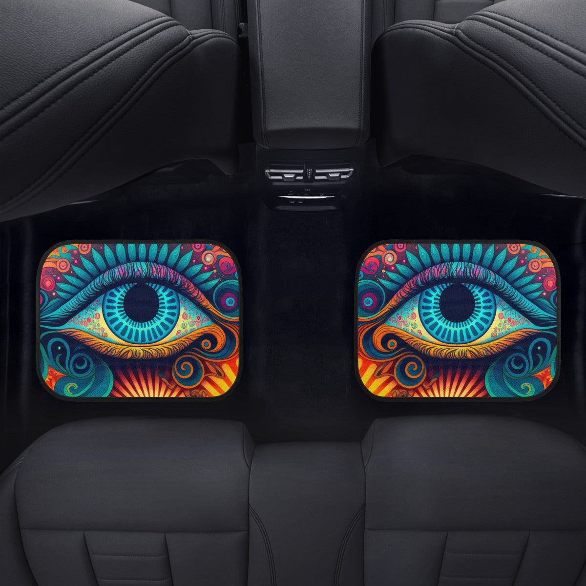 Psychedelic Eye Car Mats - Set of 2 or 4 Car Floor Mats Car Accessories