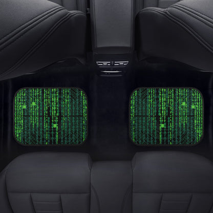Binary Code Car Mats - Set of 2 or 4 Car Floor Mats Car Accessories