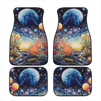 Moon Scape Car Floor Mats - Set of 2 or 4 Car Mats Car Accessories