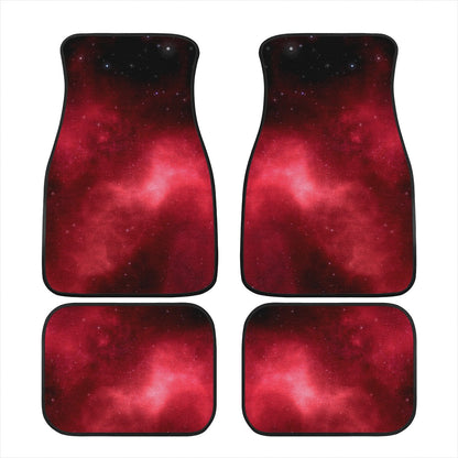 Red Mars Galaxy Car Mats - Set of 2 or 4 Car Floor Mats Car Accessories