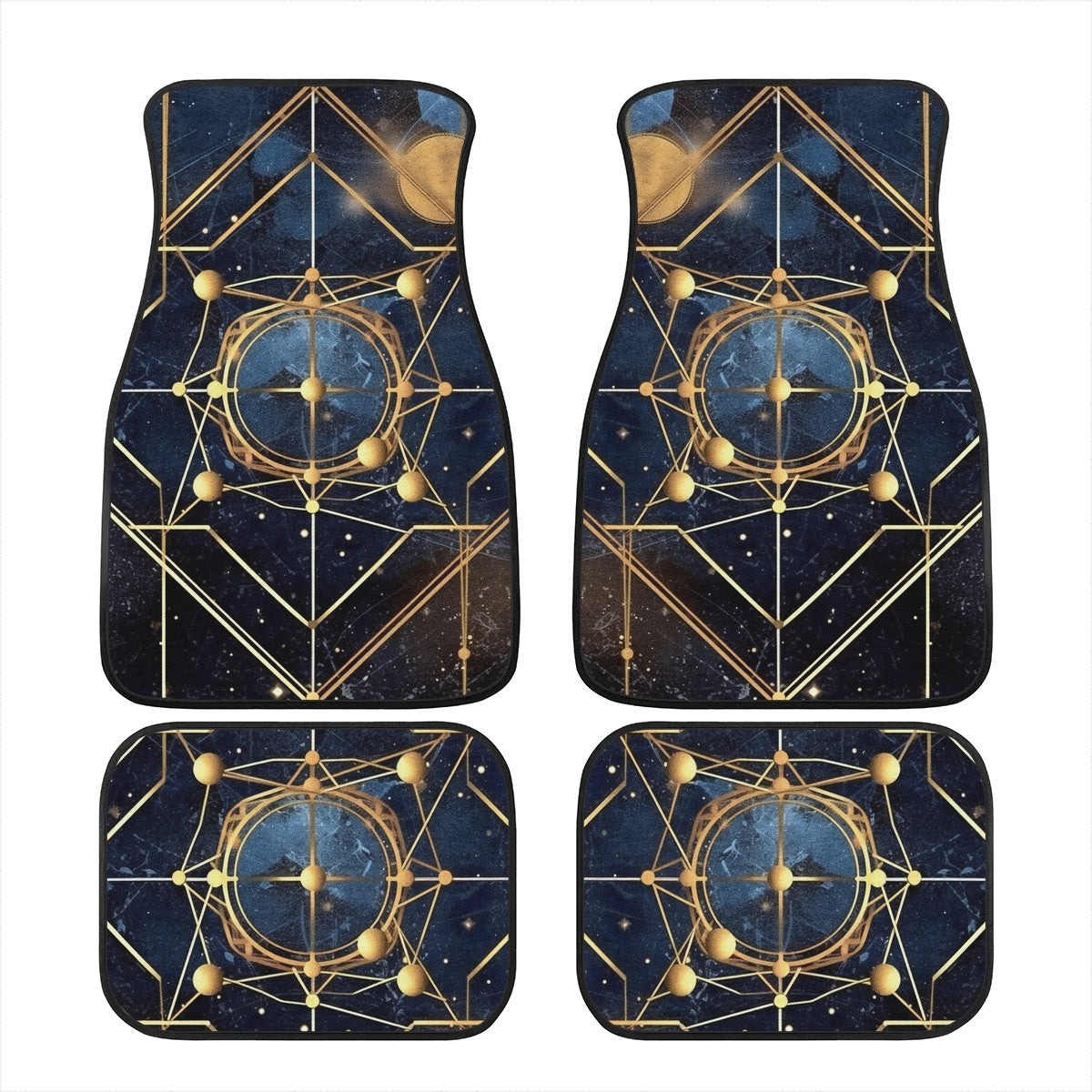 Cosmic Background 7 Car Mats - Set of 2 or 4 Car Floor Mats Car Accessories