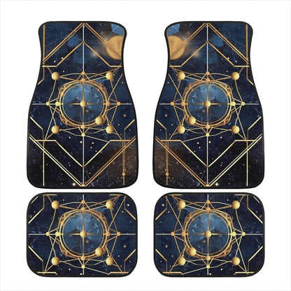 Cosmic Background 7 Car Mats - Set of 2 or 4 Car Floor Mats Car Accessories