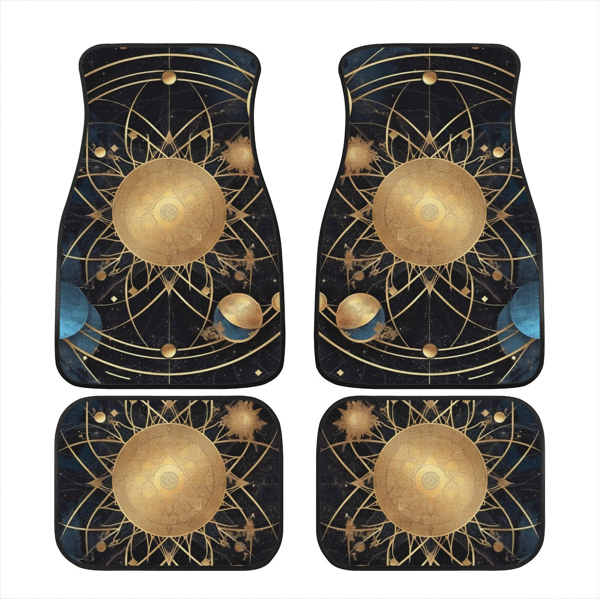 Cosmic Background 8 Car Mats - Set of 2 or 4 Car Floor Mats Car Accessories