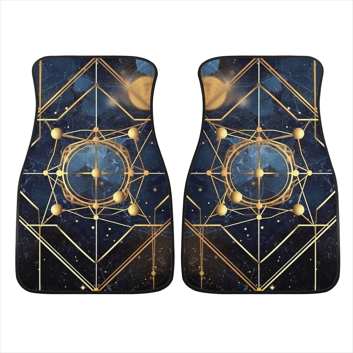 Cosmic Background 7 Car Mats - Set of 2 or 4 Car Floor Mats Car Accessories