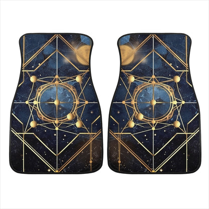 Cosmic Background 7 Car Mats - Set of 2 or 4 Car Floor Mats Car Accessories