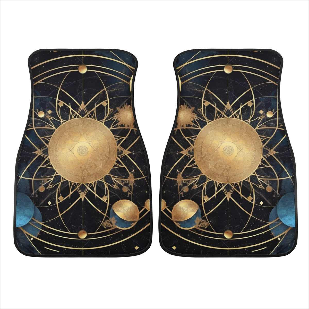 Cosmic Background 8 Car Mats - Set of 2 or 4 Car Floor Mats Car Accessories