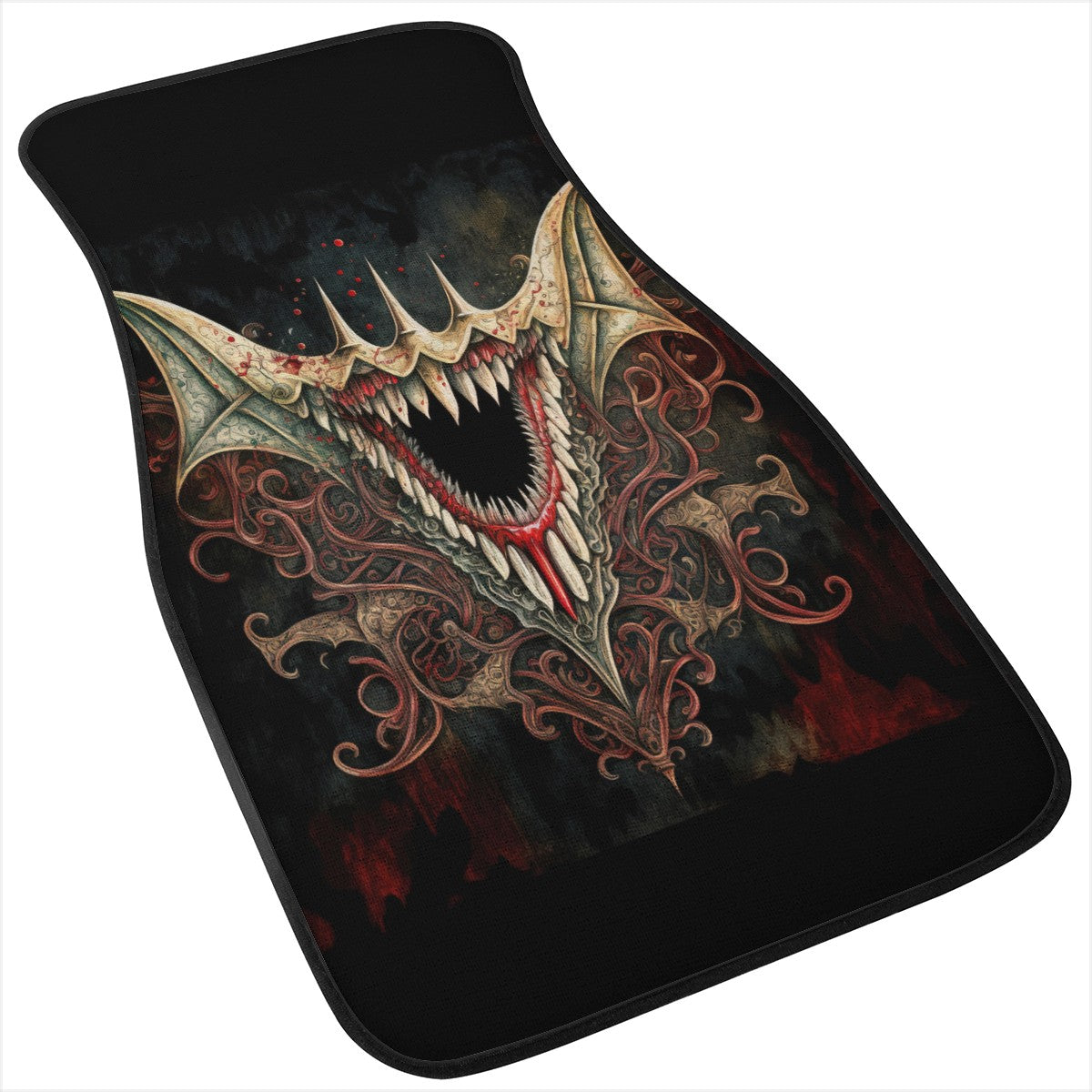 Vampire Fangs Car Mats - Set of 2 or 4 Car Floor Mats Car Accessories