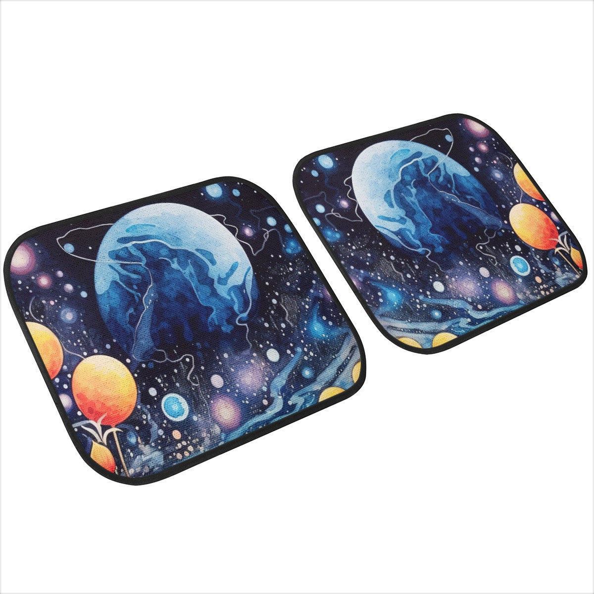 Moon Scape Car Floor Mats - Set of 2 or 4 Car Mats Car Accessories