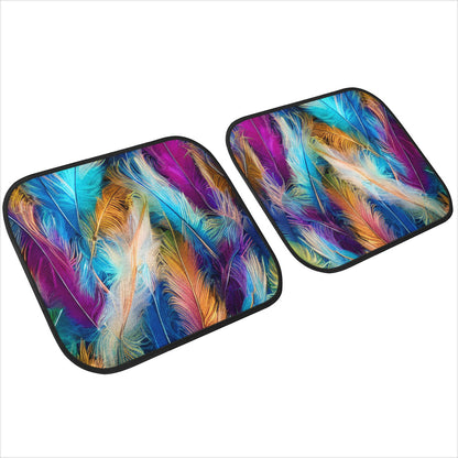 Bright Feathers Car Mats - Set of 2 or 4 Car Floor Mats Car Accessories