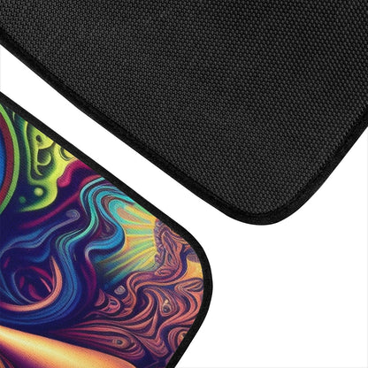 Psychedelic Face Car Mats - Set of 2 or 4 Car Floor Mats Car Accessories