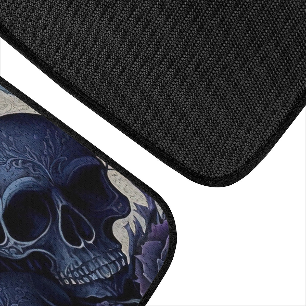 Blue Skulls Car Mats - Set of 2 or 4 Car Floor Mats Car Accessories