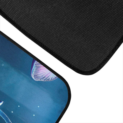 Blue Mushrooms Car Mats - Set of 2 or 4 Car Floor Mats Car Accessories