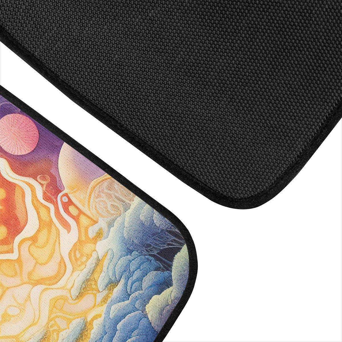 Red Sky Moon Scape Car Mats - Set of 2 or 4 Car Floor Mats Car Accessories