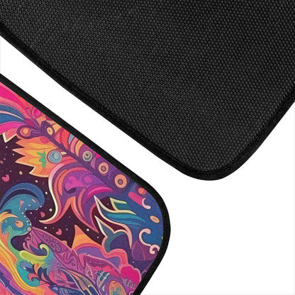 Psychedelic Spaceships Car Mats - Set of 2 or 4 Car Floor Mats Car Accessories