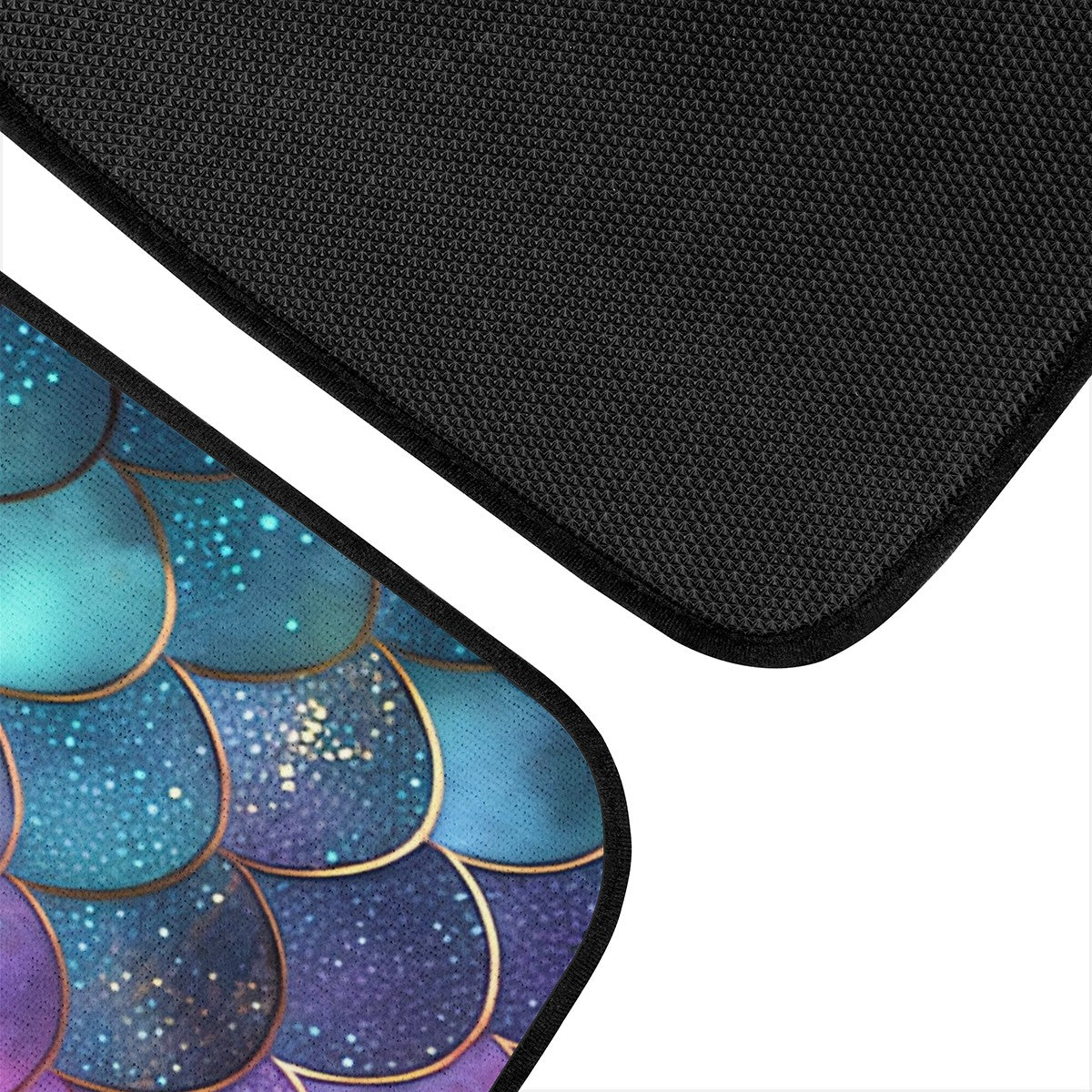 Mermaid Scales Purple Green Car Mats  - Set of 2 or 4 Car Floor Mats Car Accessories