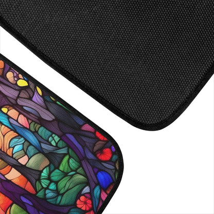 Pink Stained Glass Car Mats - Set of 2 or 4 Car Floor Mats Car Accessories