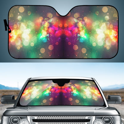 Sparkle Shimmer Auto Sun Shade - Car Shade for Vehicle Windscreen Shield Sun Covers