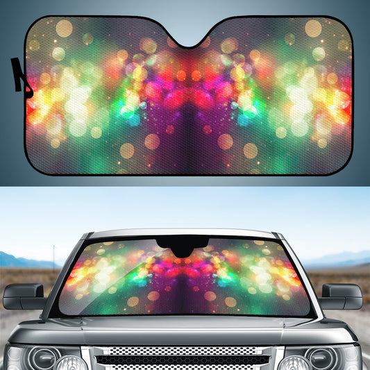Sparkle Shimmer Auto Sun Shade - Car Shade for Vehicle Windscreen Shield Sun Covers