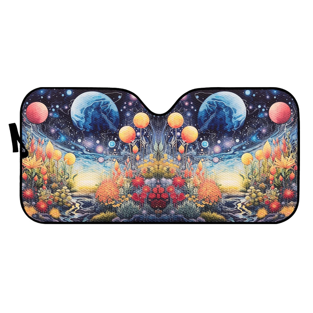 Moon Scape Auto Sun Shade - Car Shade for Vehicle Windscreen Shield Sun Covers