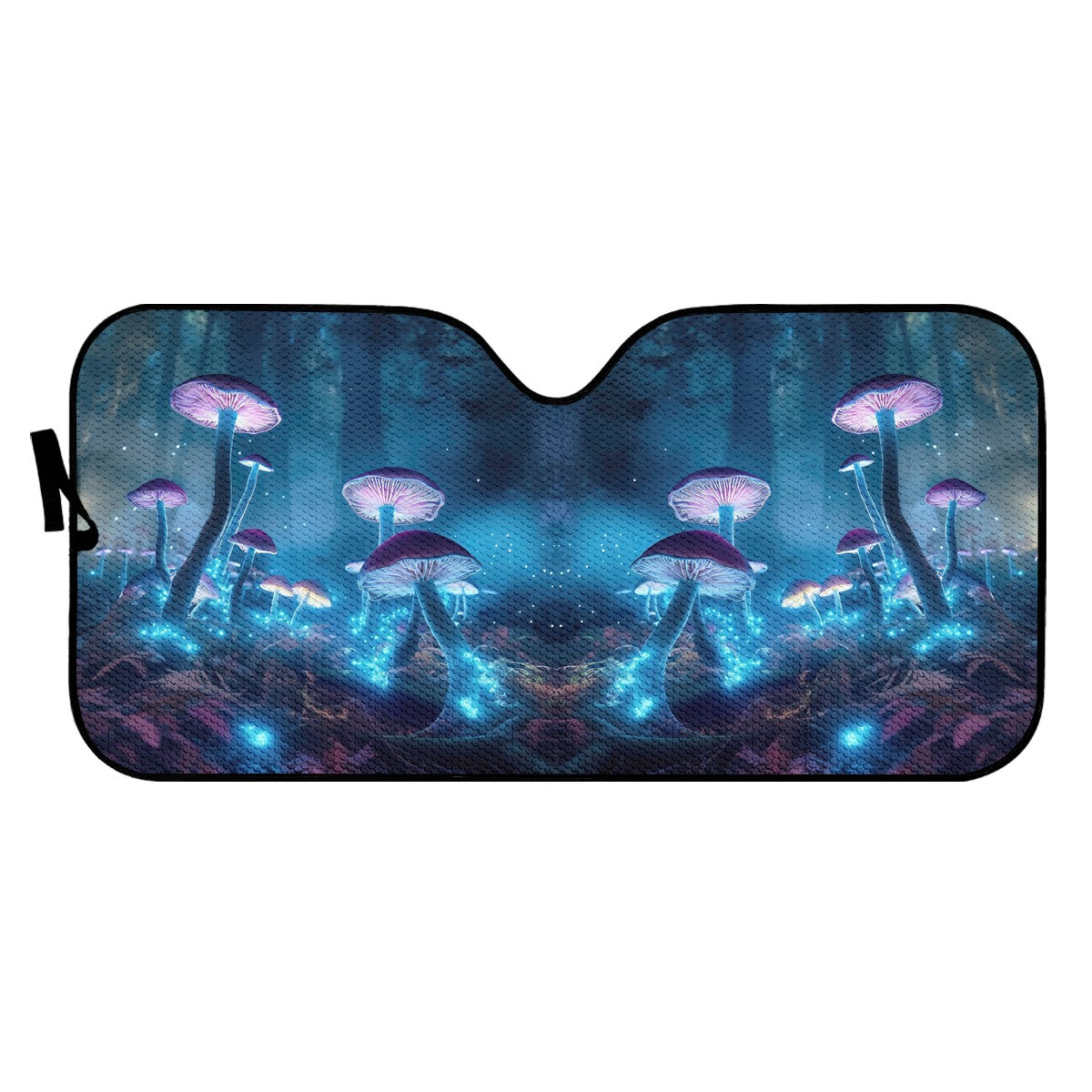 Blue Mushrooms Auto Sun Shade - Car Shade for Vehicle Windscreen Shield Sun Covers