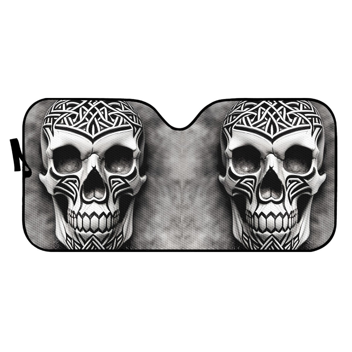 Viking Carved Skull Auto Sun Shade - Car Shade for Vehicle Windscreen Shield Sun Covers