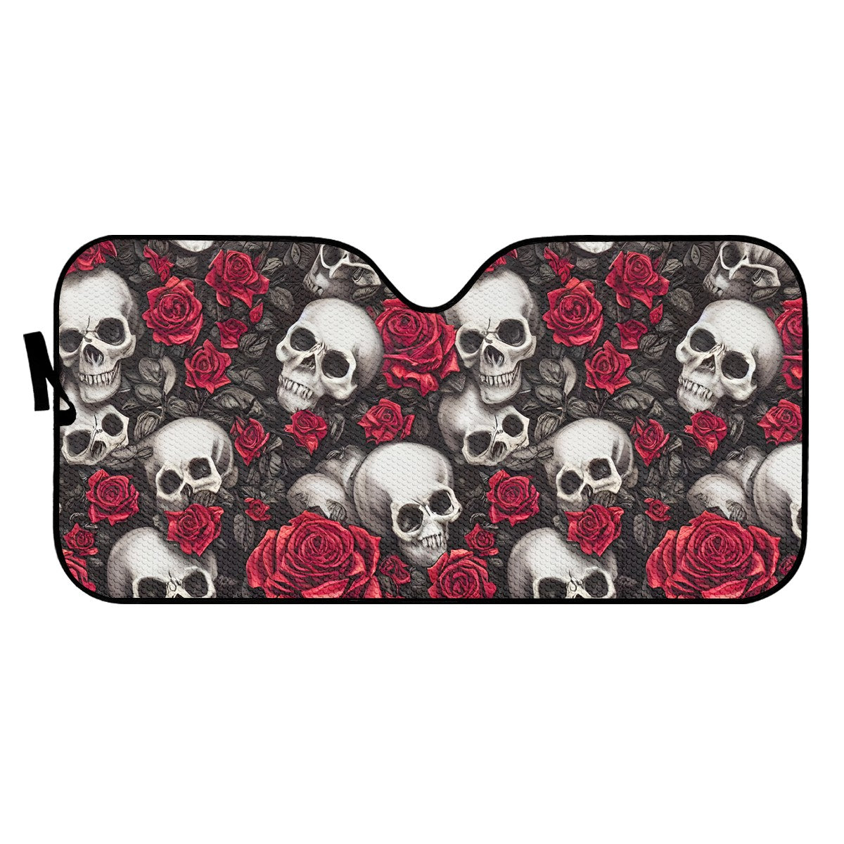 Skull And Red Roses Auto Sun Shade - Car Shade for Vehicle Windscreen Shield Sun Covers