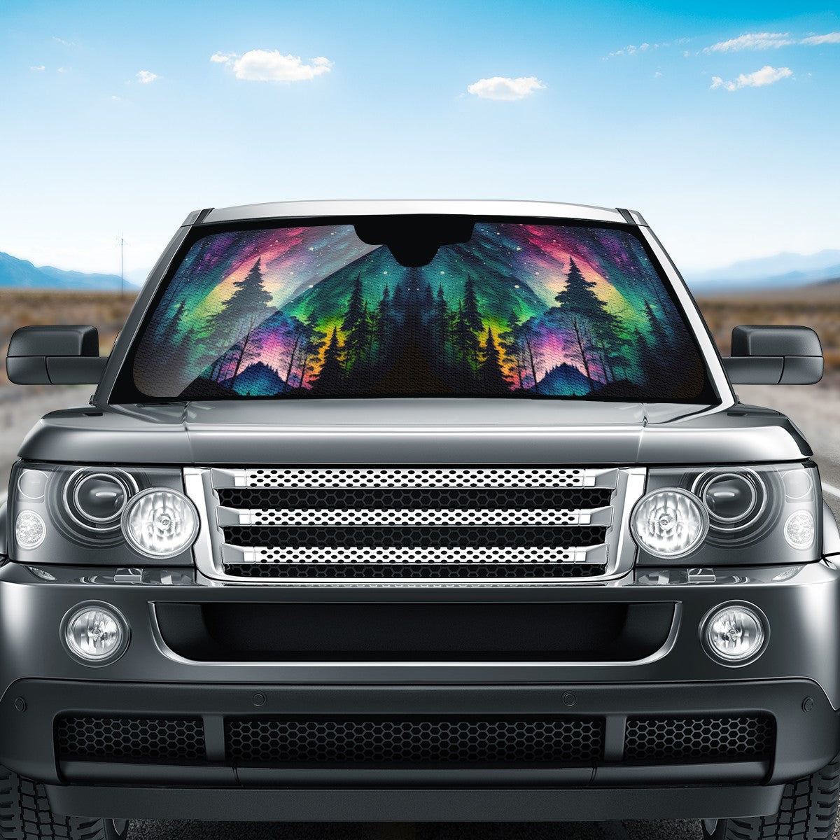 Northern Light 10 Auto Sun Shade - Car Shade for Vehicle Windscreen Shield Sun Covers